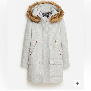 JCREW New chateau parka size 00 XS in heather dusk coat jacket j.crew j. Crew